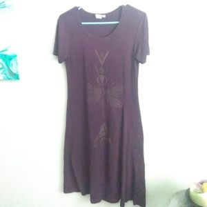 Earthbound knee length dreass